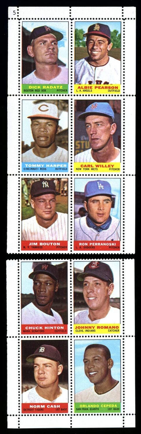 1964 Bazooka Stamps Sheet 5